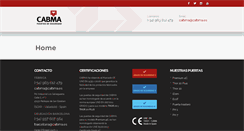 Desktop Screenshot of cabma.es